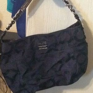 Authentic Coach Navy Hobo